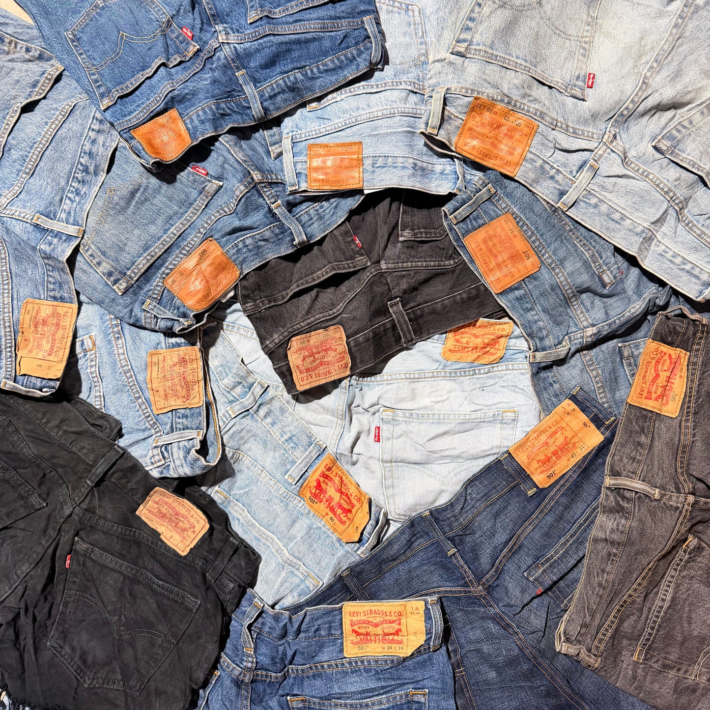 x30 SHORTS LEVIS 501 GRADE A
