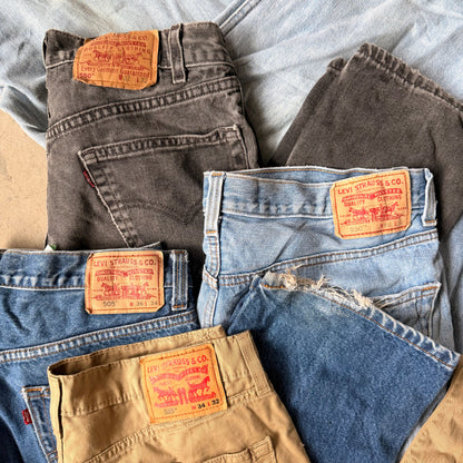 x30 JEANS LEVIS 505/550/560/517 GRADE A