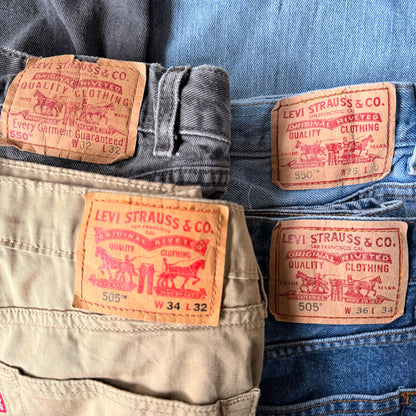 x30 JEANS LEVIS 505/550/560/517 GRADE A