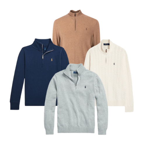 1/4 ZIP RALPH LAUREN