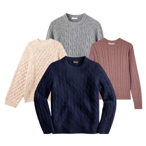 PULLS EN MAILLE