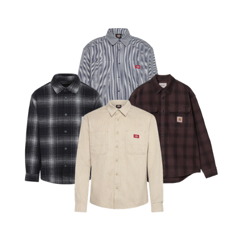 CHEMISES CARHARTT & DICKIES