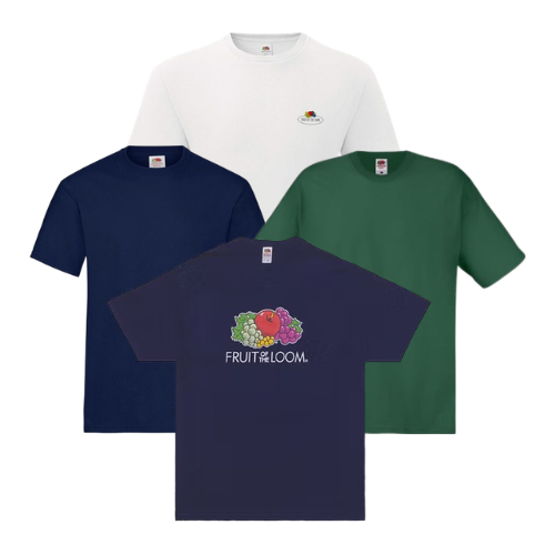T-SHIRTS FRUIT OF THE LOOM