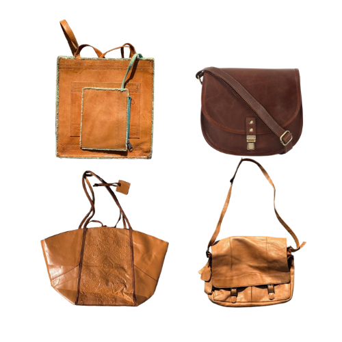 BOLSOS DE CUERO HIPPIE
