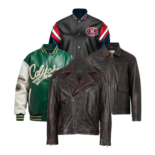 VESTES EN CUIR PREMIUM