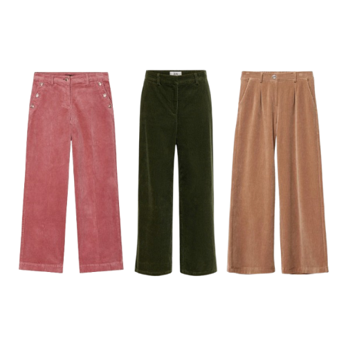 PANTALON VELOURS FEMME