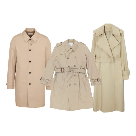 TRENCH COATS AVEC ET SANS MARQUE