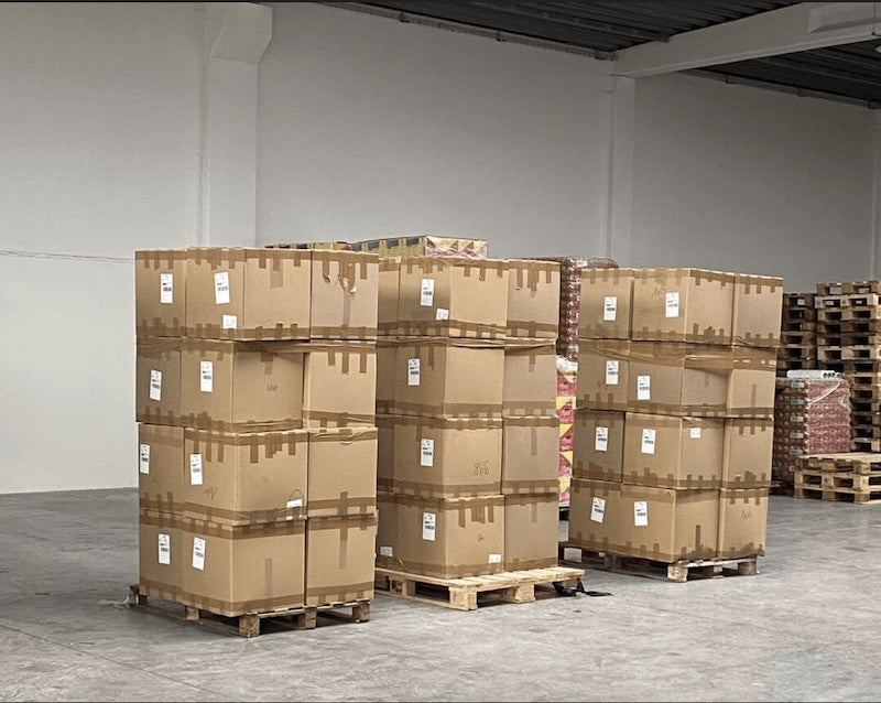 Image de cartons prêts à être envoyés