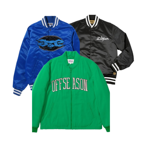 NYLON VARSITY JACKETS