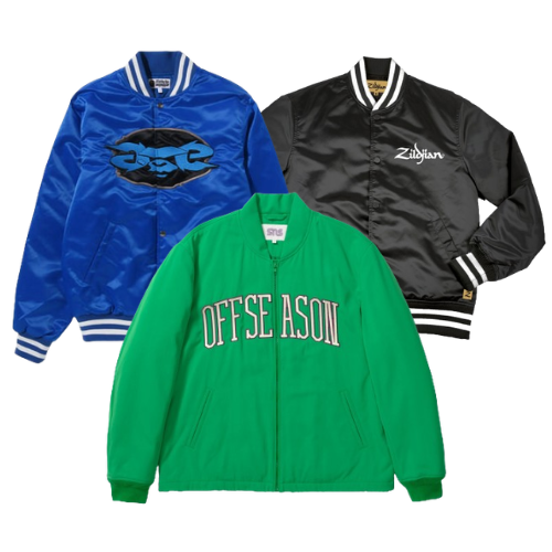 NYLON VARSITY JACKET