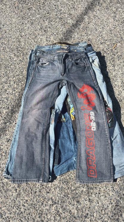 HIP HOP PRINTED PANTS